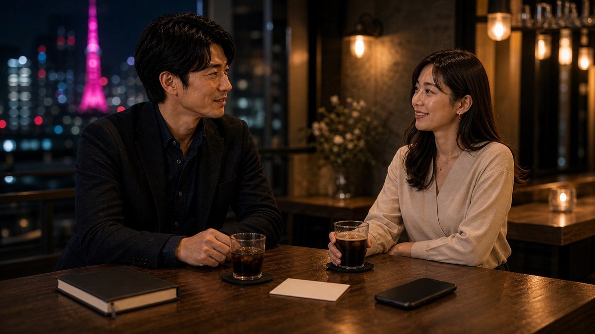 大人デート。背伸びをやめたら楽だったの要点を表す画像