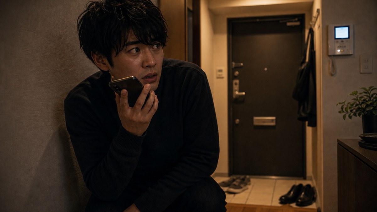 友達に電話で実況中継してたら怒られた話の要点を表す画像