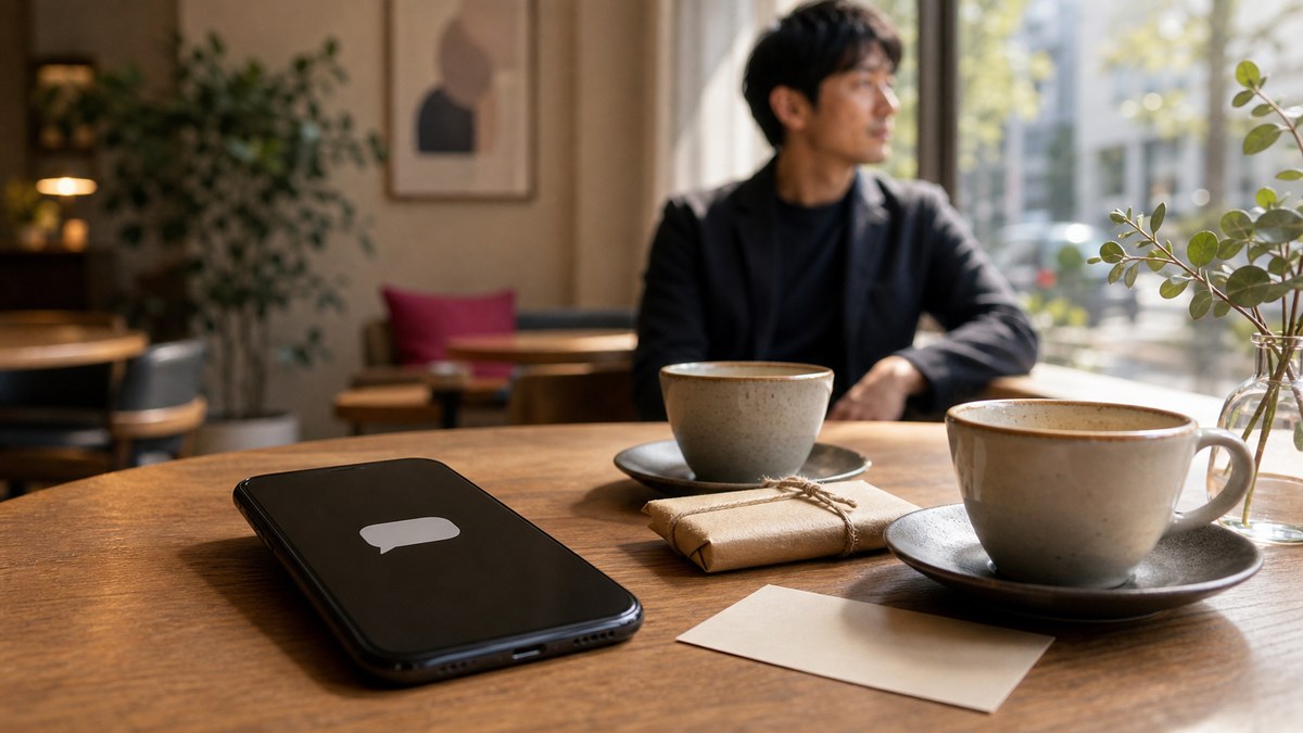 再接触のきっかけは、できるだけ"自然な口実"での要点を表す画像