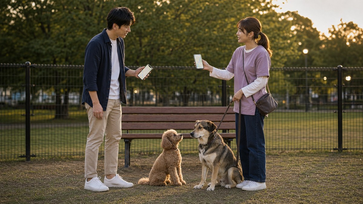 犬を口実にせず、でも犬から外に出るの要点を表す画像