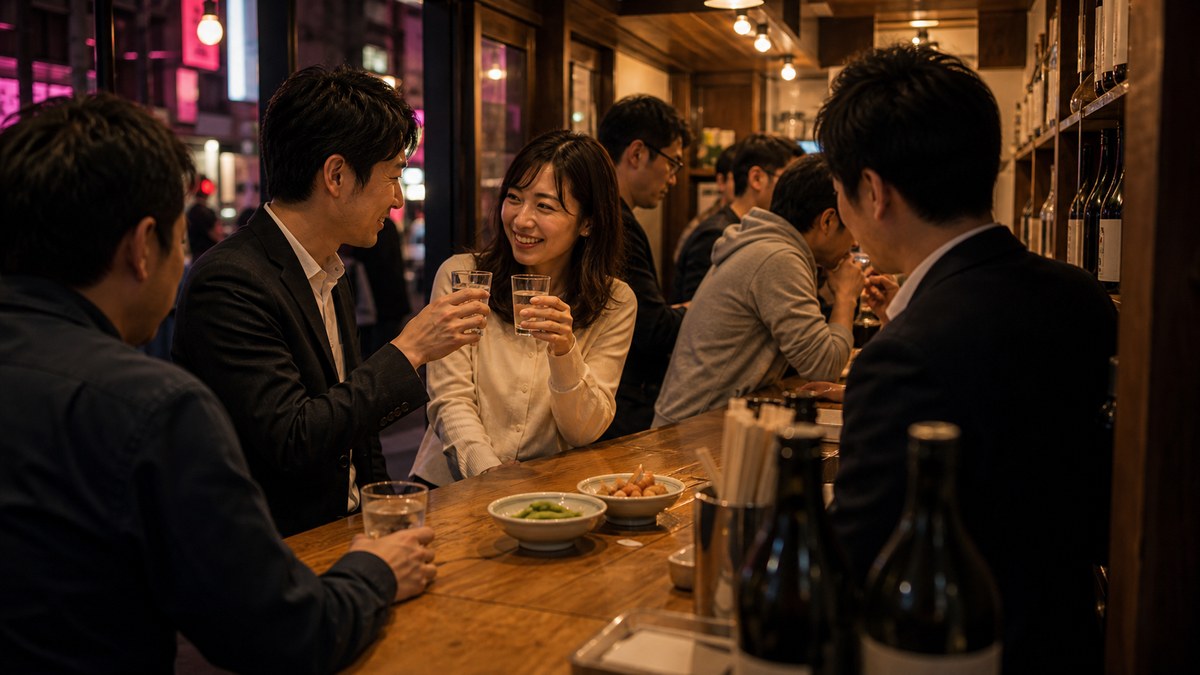 角打ち・大衆立ち飲みは「相席文化のある普通の酒場」の要点を表す画像