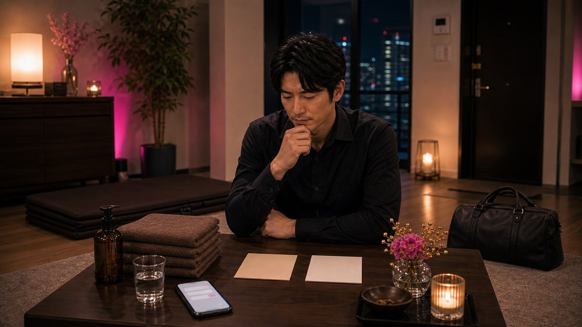 で、出張メンエスって正直どうなん？の要点を表す画像