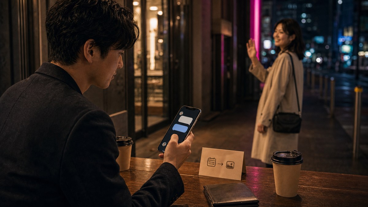 Phase5:見極めと2回目。「昨日は楽しかったです!」は脈の証拠にならないの要点を表す画像