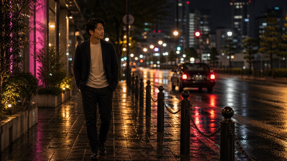 何もせず帰った夜。ダサいけど、ちょっとだけ清々しいの要点を表す画像