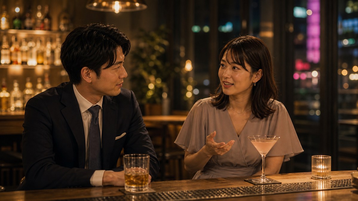 二人で抜けて、いい雰囲気での要点を表す画像
