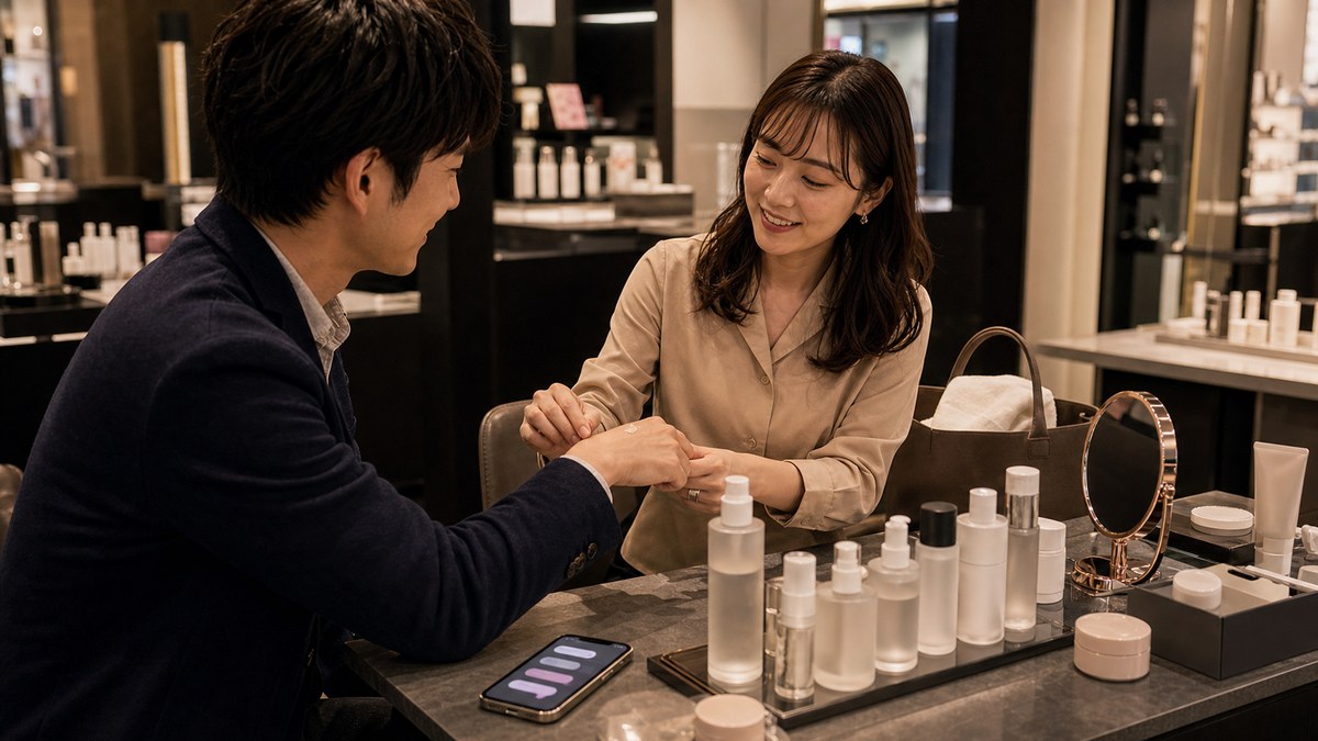 解散後。宿題は「化粧水」と「枕カバー」の要点を表す画像