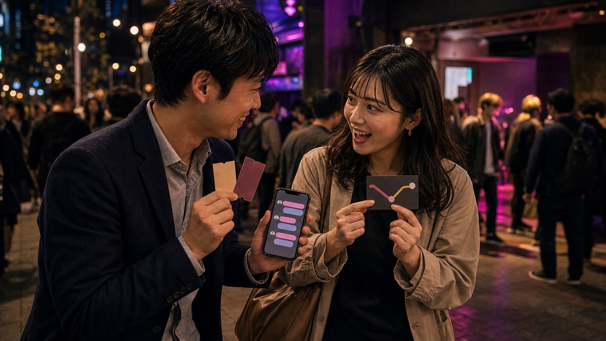 その後。「現地集合・終演後合流」の関係になったの要点を表す画像