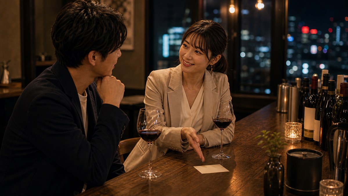 「もう一軒、行く？」をこっちに言わせる子の要点を表す画像