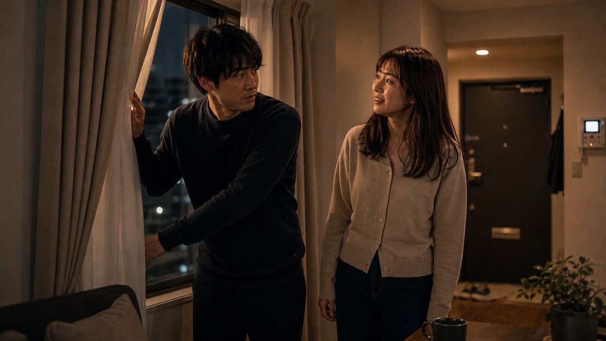 嵐が去ったあと、二人で真顔になるの要点を表す画像