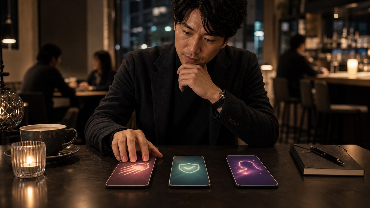 結局どれが向いてる?タイプ別おすすめの要点を表す画像