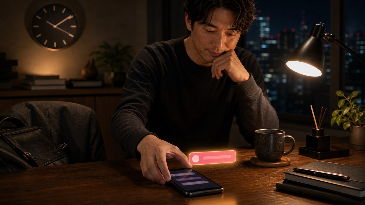 一通目より、こっそり大事な「送るタイミング」の要点を表す画像