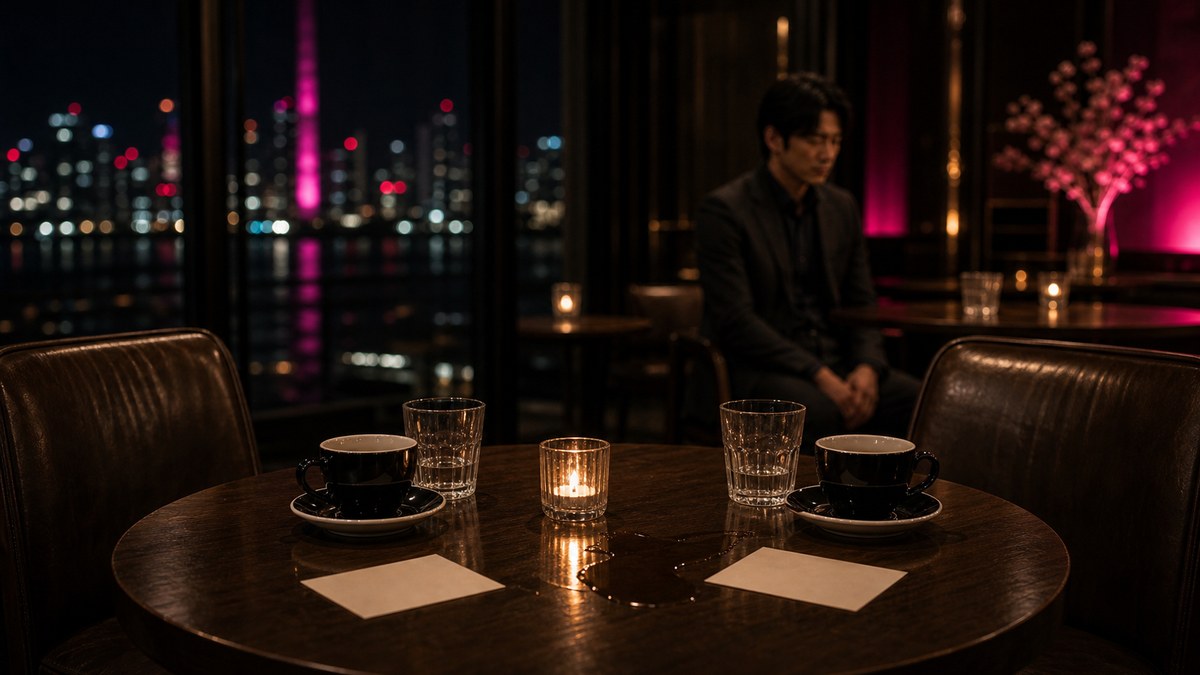 乾いた反省。欲張った夜は、だいたい両方こぼすの要点を表す画像