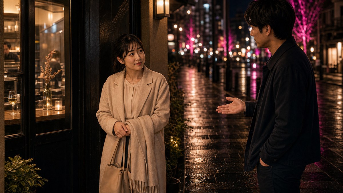 いい雰囲気で、その日のうちにの要点を表す画像