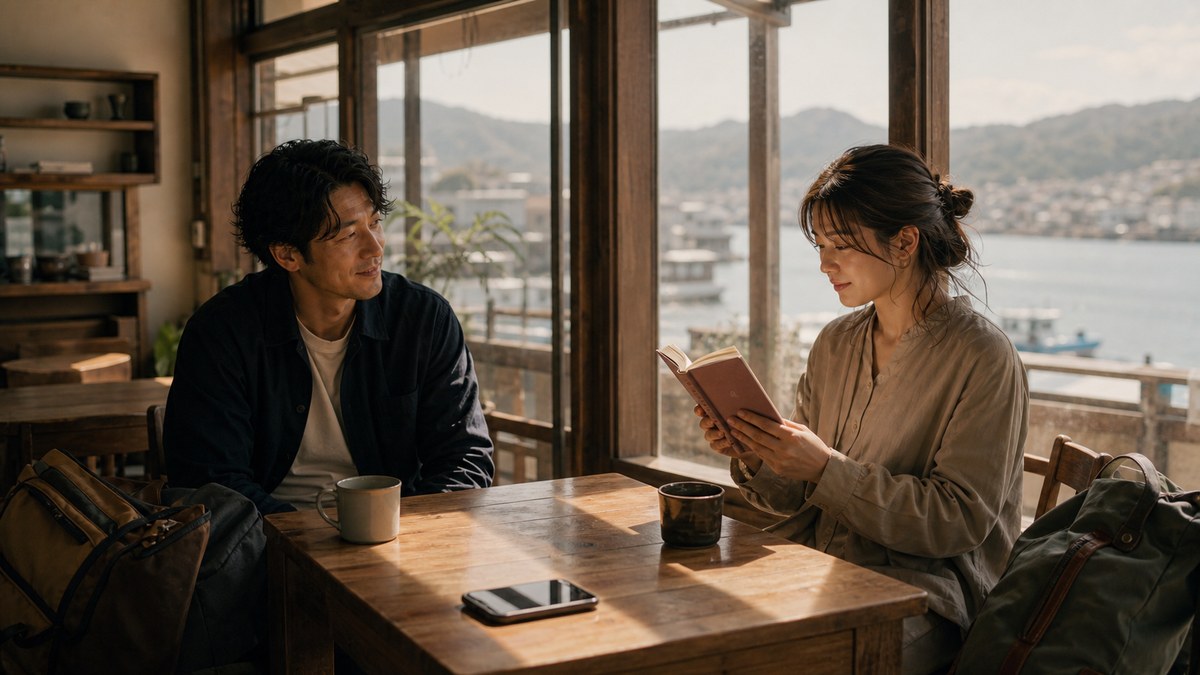 翌朝と、その後の話の要点を表す画像