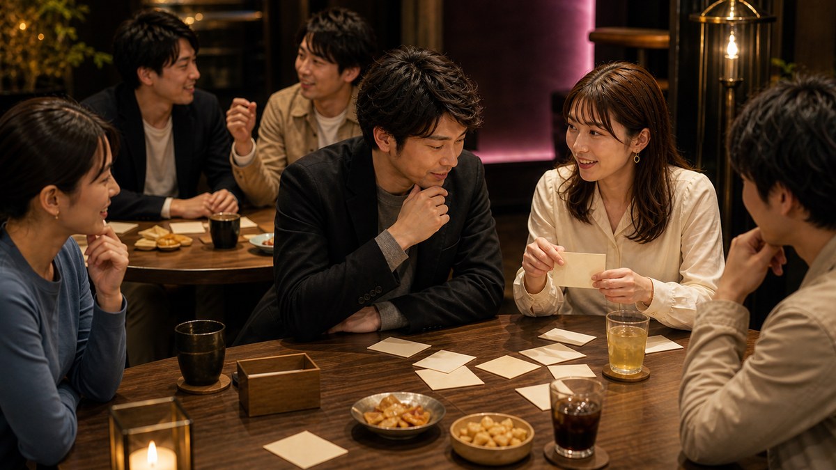 終わったあとの感想戦アフター。"あの謎"が共通言語になるの要点を表す画像