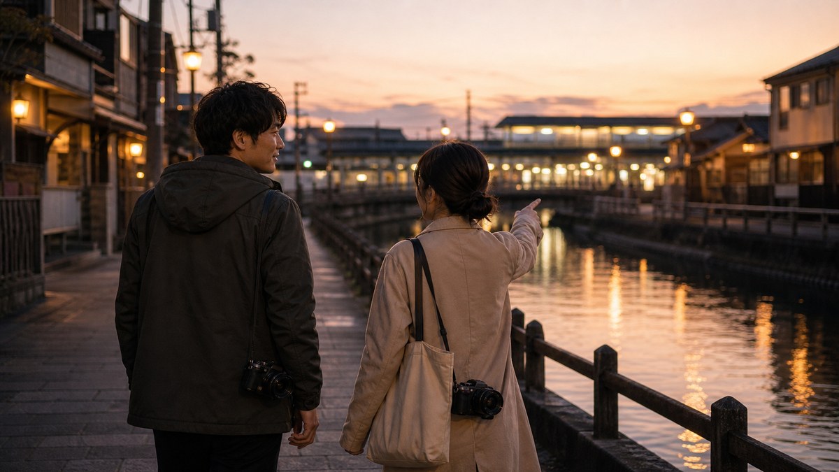 解散後、ナナと二人で。"次に撮りたい場所"が口実になるの要点を表す画像