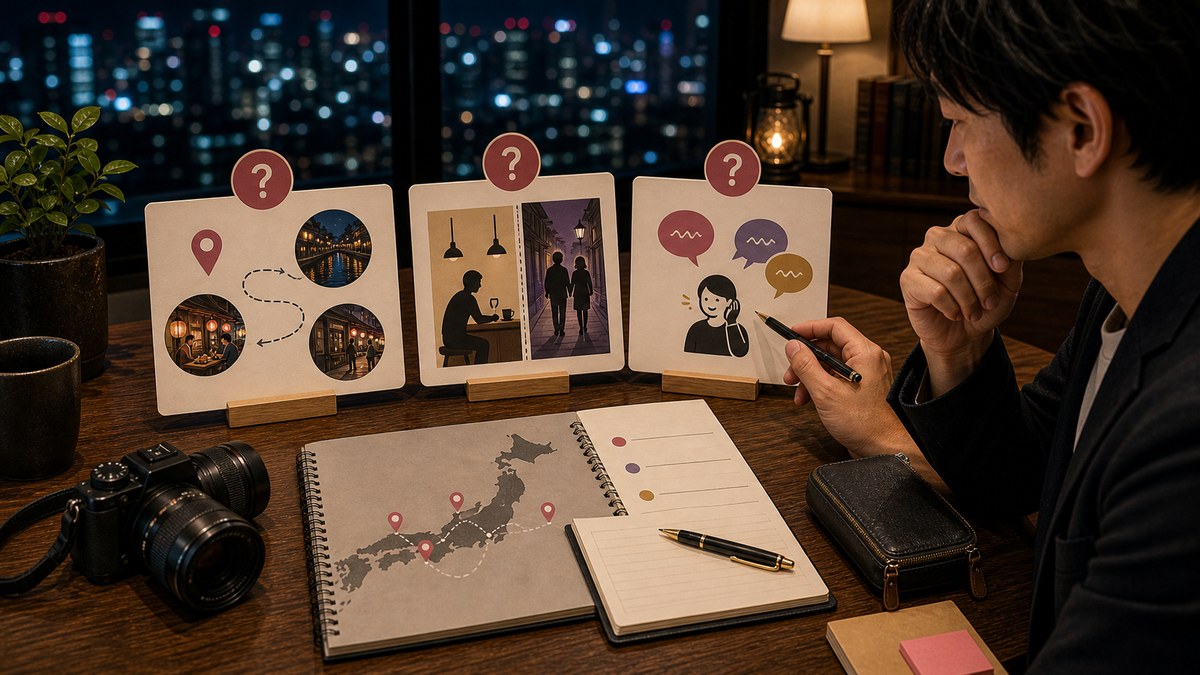 全国遠征FAQ｜よくある質問3つの要点を表す画像
