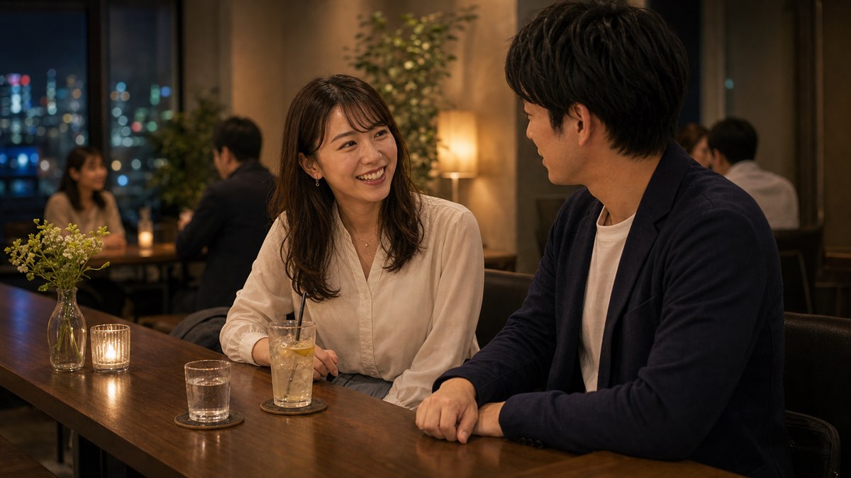 いい雰囲気で、その日のうちにの要点を表す画像
