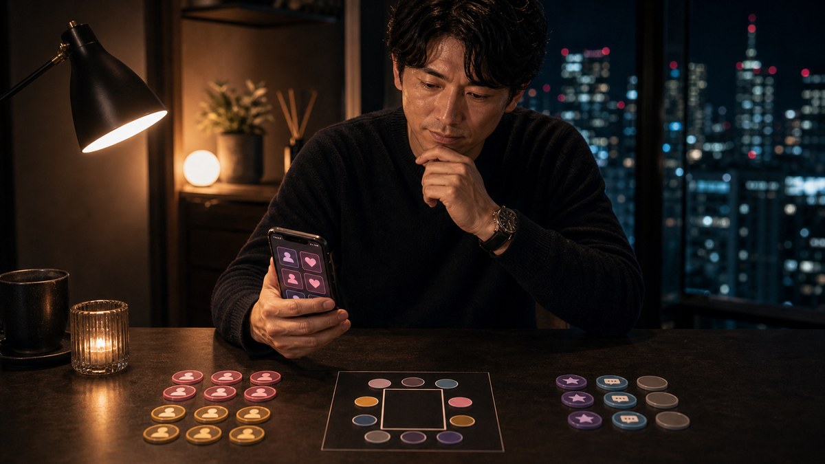 その後。幹事は出会いの「自販機」を持ってるのが強いの要点を表す画像