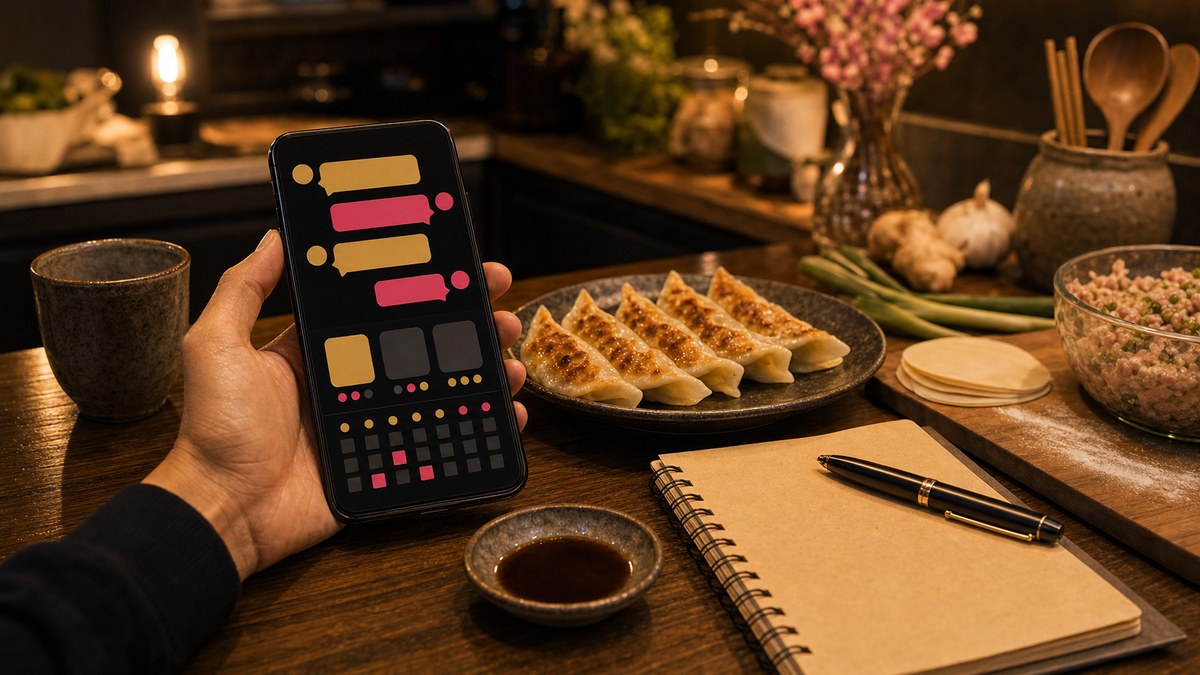 その後。料理コンは頻度が低いから、アプリと二本立てにしてるの要点を表す画像