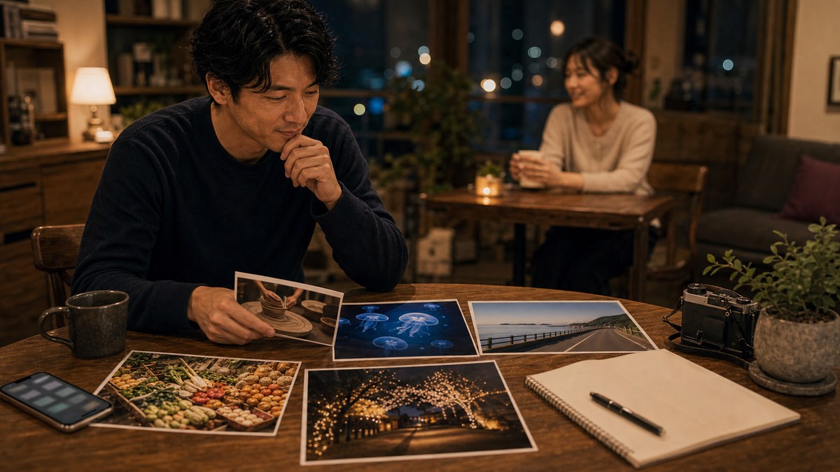 結局、行き先の引き出しは"出会いの数"でも増えるの要点を表す画像