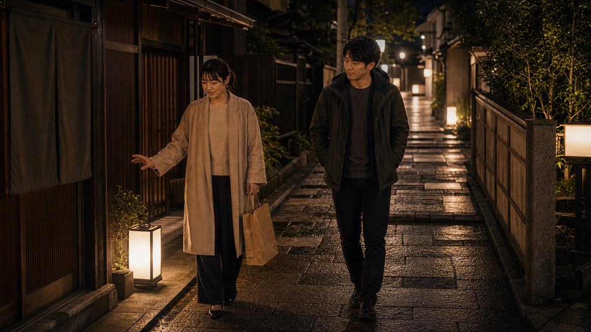 静かな夜の終わりに、お持ち帰り成功の要点を表す画像