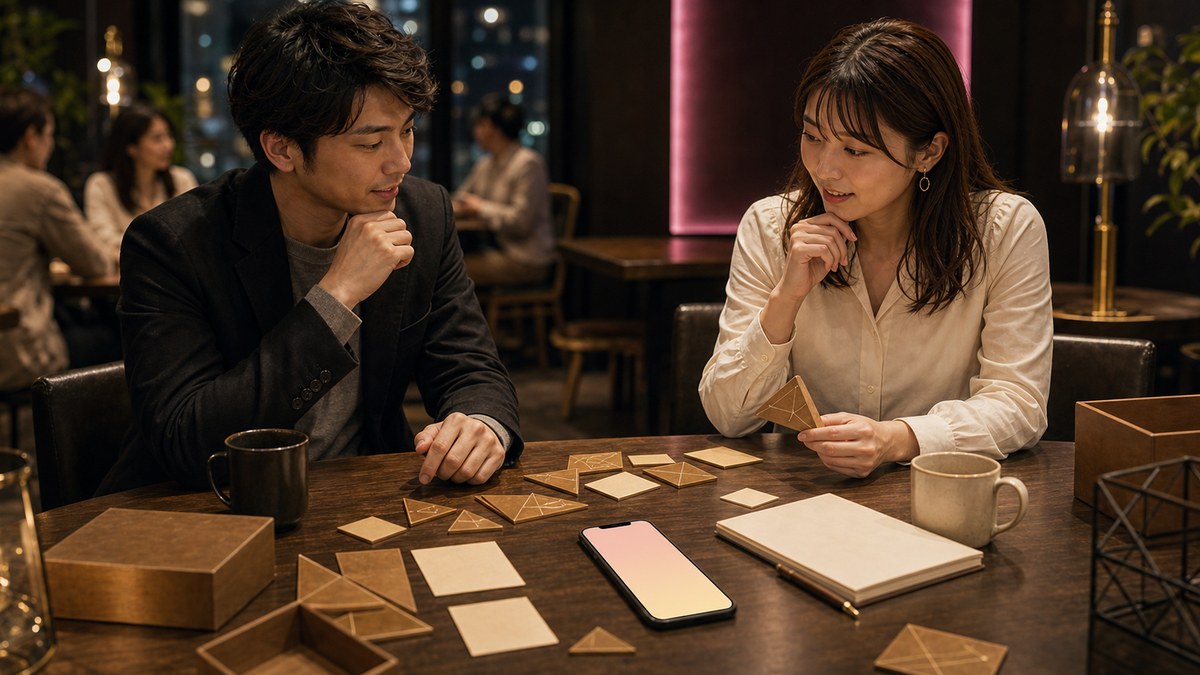 その後。謎解きコンは数が少ないから、アプリと並行してるの要点を表す画像