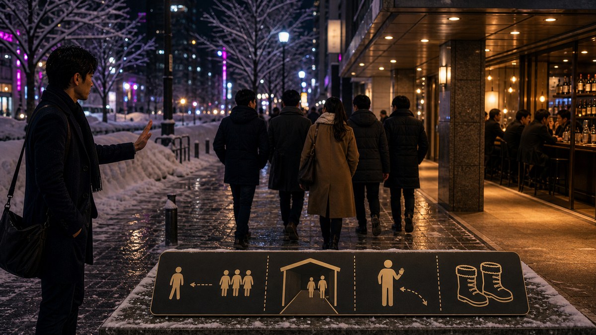 札幌で守ること｜寒い街ならではの配慮の要点を表す画像