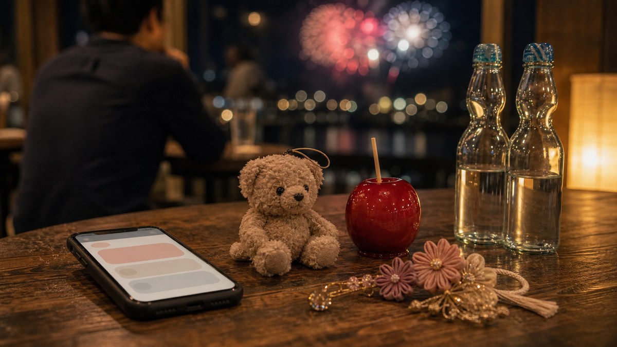 その後。花火大会は年に一回、母数はやっぱり普段の積み重ねの要点を表す画像