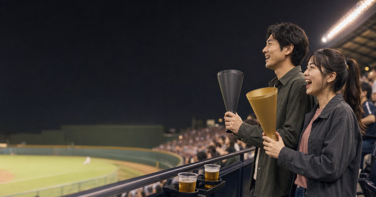 野球好きの24歳と、球場で生ビール片手に盛り上がった日