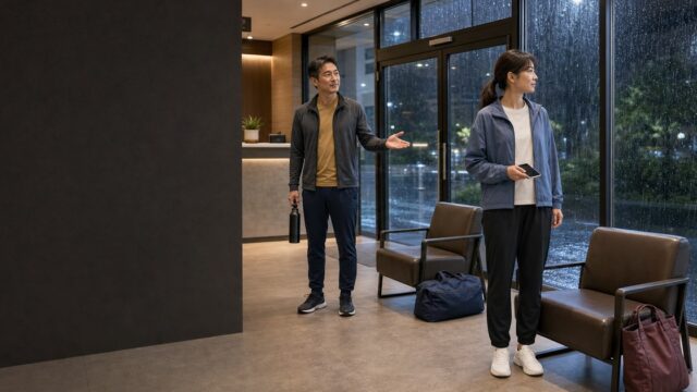【体験談】自宅近くのジムで出会った豊満な彼女29歳と雑居ビルの階段下でのアイキャッチ画像