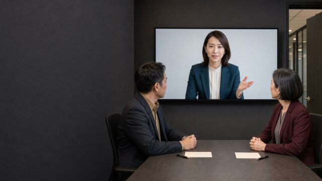 【体験談】32歳の熟女とZOOM面接→そのまま入社しエッチへ持っていった話のアイキャッチ画像
