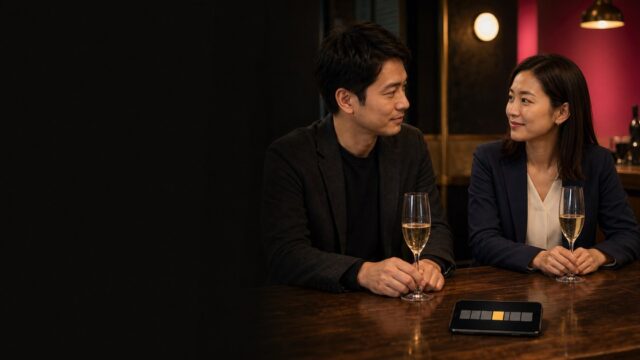 【Pappy体験談】カレンダーで「会える日」から決めた29歳と平日夜のワインバーのアイキャッチ画像