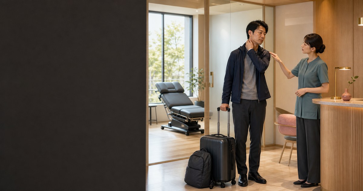 すすきの外れの隠れ家ルームで、出張明けの90分
