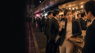 【新橋ストナン】サラリーマンの聖地・ガード下で声かけ→28歳証券OLのアイキャッチ画像