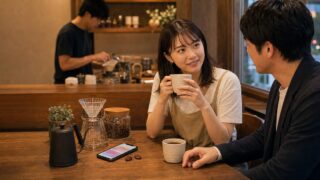 【Tinder体験談】カフェ店員の24歳と、コーヒーの話だけで二軒目までのアイキャッチ画像