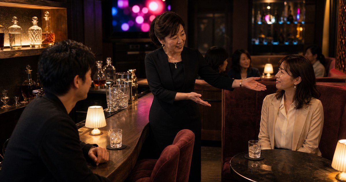 【スナックの出会い】ママに繋がれた隣のボックスの30歳と意気投合した夜のアイキャッチ画像
