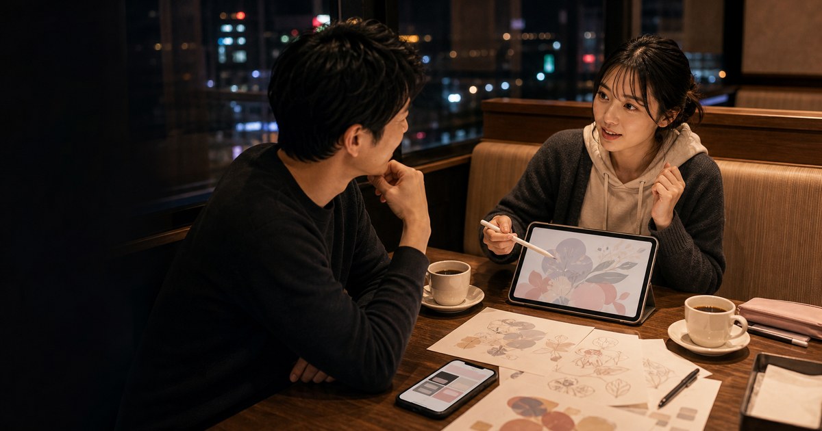 イラストレーター26歳と絵の話で深夜まで盛り上がった日