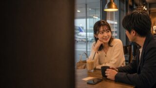 【Tinder体験談】グランドスタッフ25歳とシフトの隙間で会った日のアイキャッチ画像