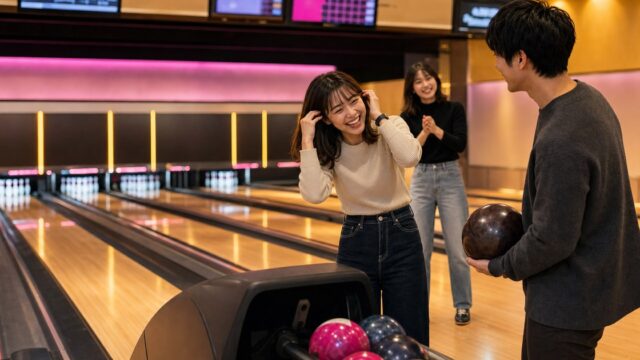 【ボウリングの出会い】ガーター連発で笑い合った24歳と投げ方を教わった夜のアイキャッチ画像