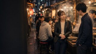 【亀戸ナンパ】純下町のホルモン横丁で声かけ→26歳サトミと一杯のアイキャッチ画像
