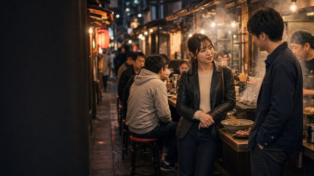 【亀戸ナンパ】純下町のホルモン横丁で声かけ→26歳サトミと一杯のアイキャッチ画像