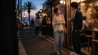 【茅ヶ崎ナンパ】サザンの地元の海街で声かけ→24歳ユナと駅前へのアイキャッチ画像