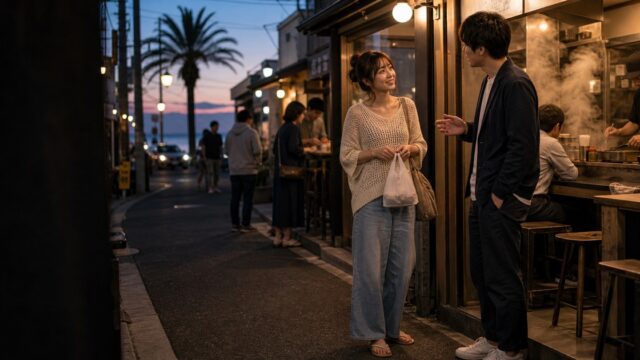 【茅ヶ崎ナンパ】サザンの地元の海街で声かけ→24歳ユナと駅前へのアイキャッチ画像