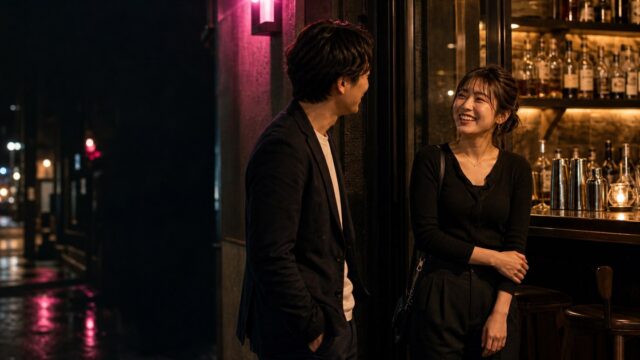 【Tinder体験談】バーテンダー26歳と店の外で会ったら別人だった夜のアイキャッチ画像
