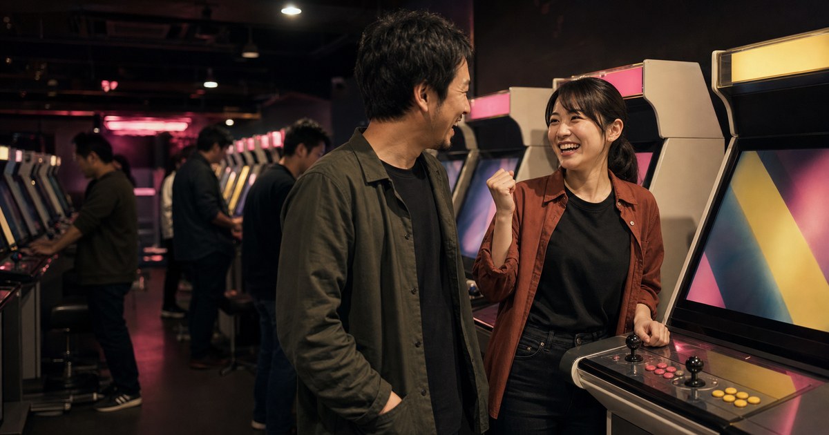 ゲーム好きの24歳と対戦そっちのけで盛り上がった夜