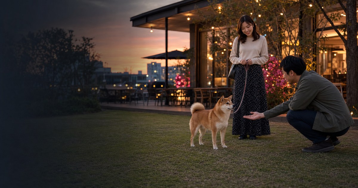 愛犬家の26歳と、柴犬に審査された日