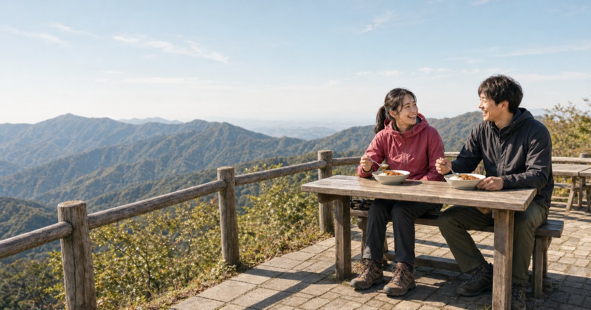 【ペアーズ体験談】登山好きの27歳・山ガールと高尾を登った日のアイキャッチ画像