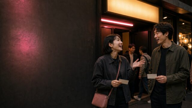 【with体験談】お笑い好きの25歳と、ライブ帰りに語り倒した夜のアイキャッチ画像