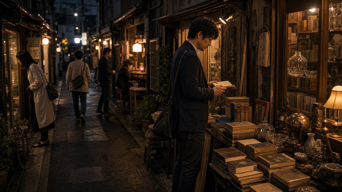 西荻の作戦は「探さない。馴染んでから店先で会う」の要点を表す画像